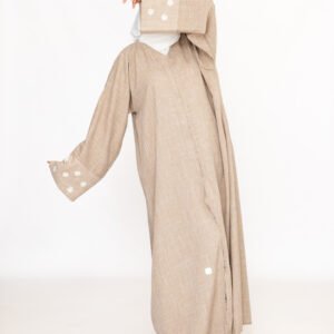 Daisy Linen Abaya